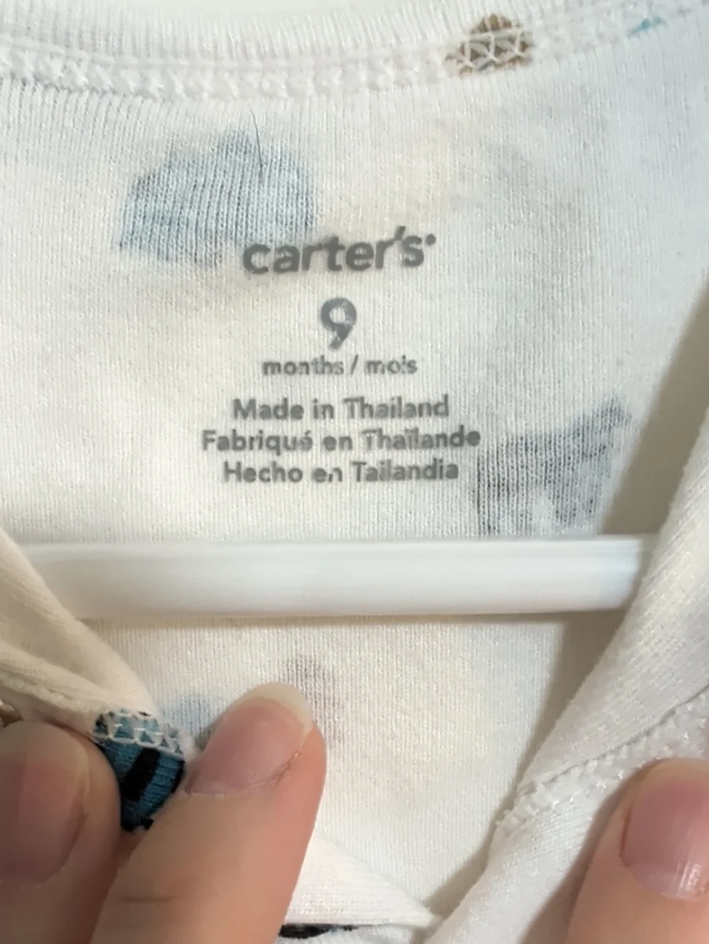Carter's One-Piece with Camp Print, 9 Mos